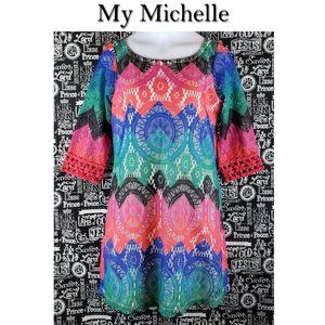 My Michelle Lace Dress Size Large
